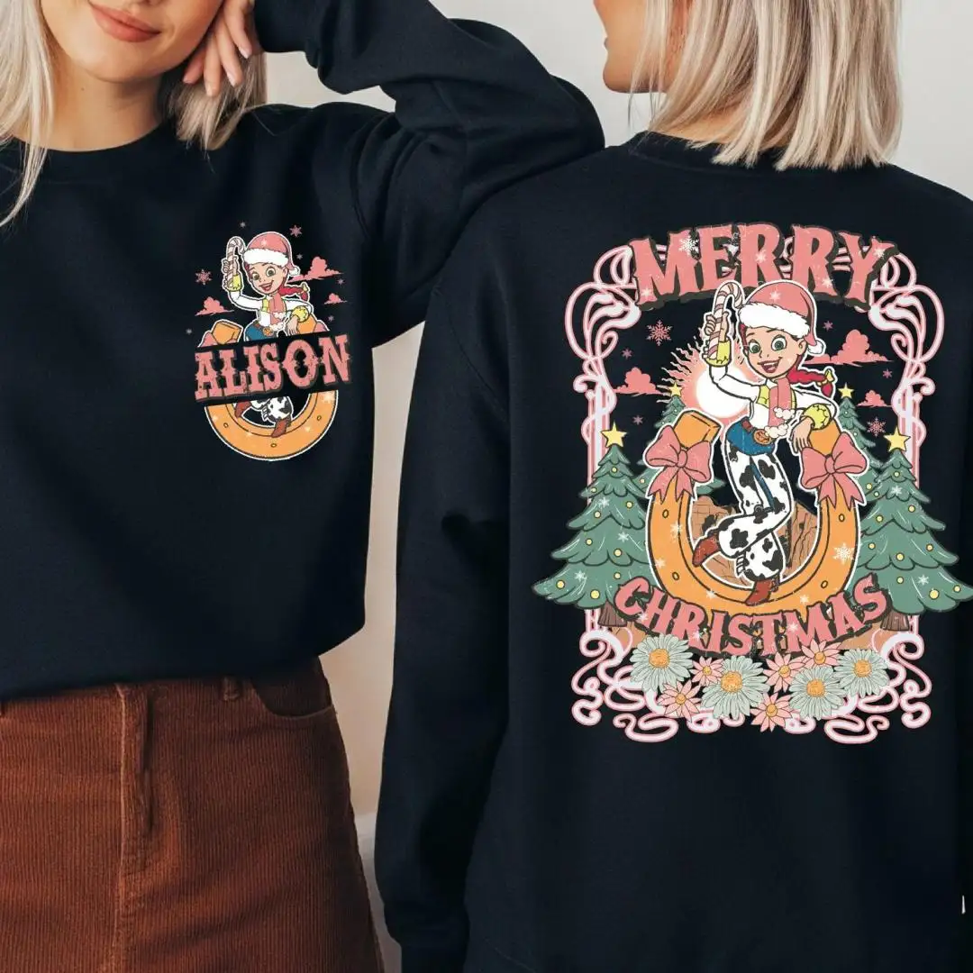 Disney Toy Story Jessie Christmas Cowgirl Shirt