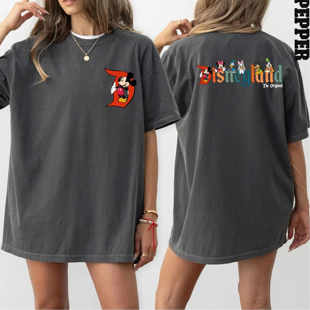 Comfort Colors Mickey Disneyland Shirt for Disney Trips