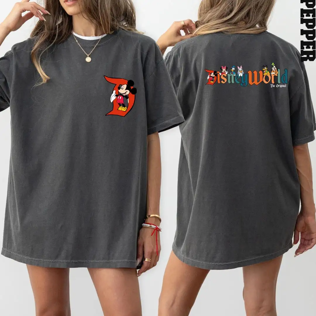 Comfort Colors Mickey Disney World Shirt for Adults